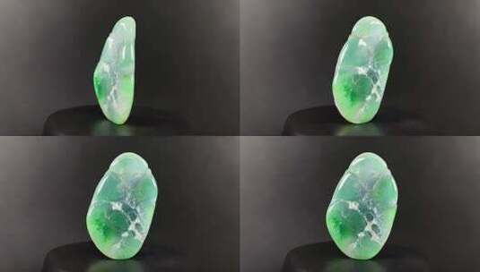 翡翠玉石特写高清在线视频素材下载