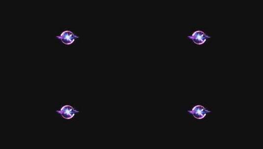 紫色光效球体素材高清在线视频素材下载