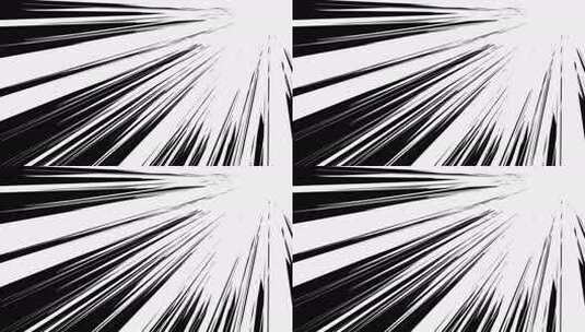 黑白速度线特效素材高清在线视频素材下载