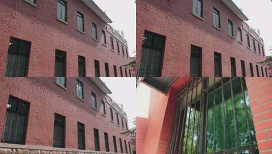 红砖老房子高清在线视频素材下载