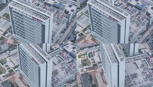 航拍广州 南方医院 增城院区高清在线视频素材下载