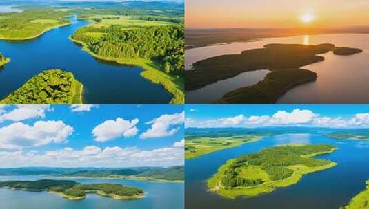 吉林雾凇岛 吉林高清在线视频素材下载