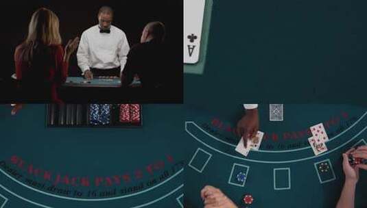 博彩、德州扑克高清在线视频素材下载