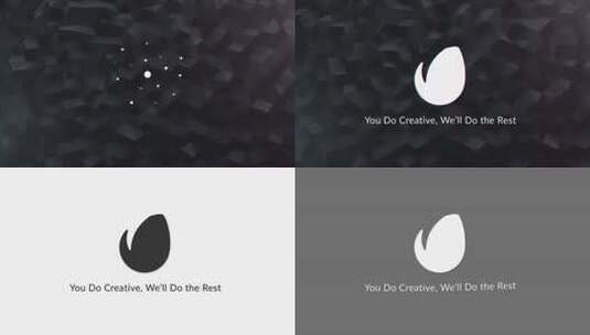 抽象背景点线形状标志动画高清AE视频素材下载