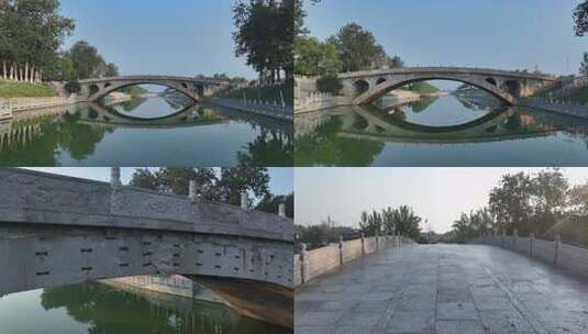 中国石拱桥赵州桥高清在线视频素材下载