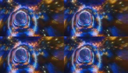 宇宙星空粒子特效背景高清在线视频素材下载