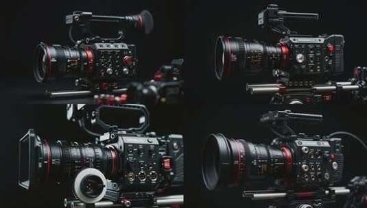 专业电影拍摄相机特写高清在线视频素材下载