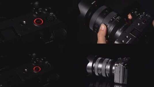 4k索尼微单相机产品展示索尼fx3高清在线视频素材下载