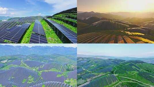 电力电网能源光伏高清在线视频素材下载