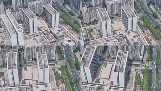 航拍广州 南方医院 增城院区高清在线视频素材下载