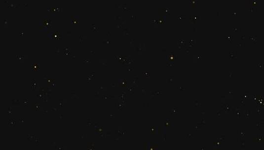 金色粒子 粒子 粒子叠加 粒子飘散高清在线视频素材下载