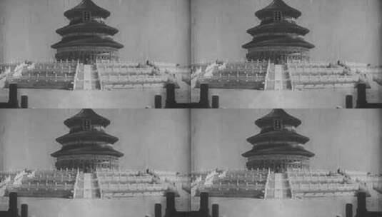上世纪天坛高清在线视频素材下载