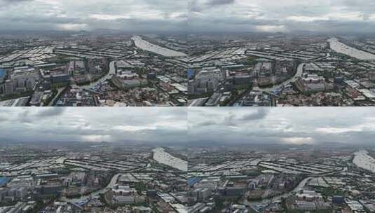 鱼排养殖 养殖业 农业高清在线视频素材下载