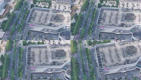 航拍广州 南方医院 增城院区高清在线视频素材下载