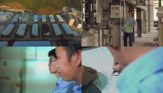 4K松香制品生产线高清在线视频素材下载