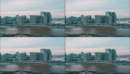 重庆_渝中半岛_日景固定延时高清在线视频素材下载