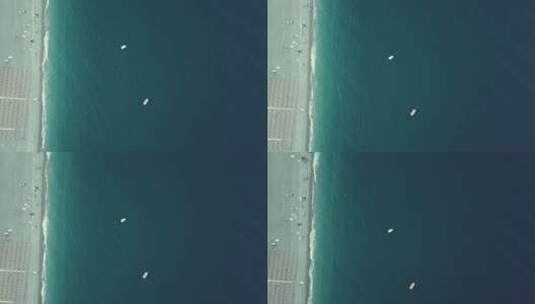 意大利西西里岛地中海海边风光航拍高清在线视频素材下载