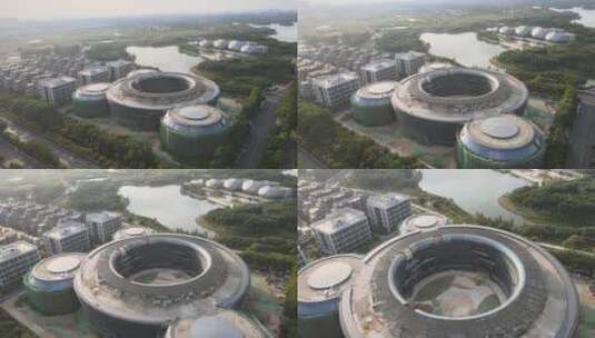 东莞市 天然水库 松山湖高新技术创新园高清在线视频素材下载
