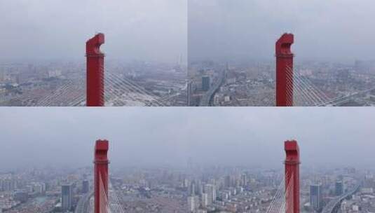杨浦大桥高清在线视频素材下载
