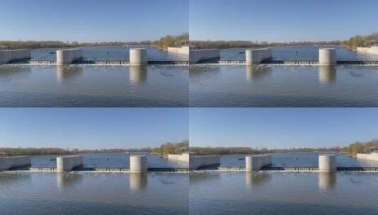 河流水坝高清在线视频素材下载