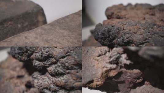 【镜头合集】火山石火山岩石头矿石高清在线视频素材下载