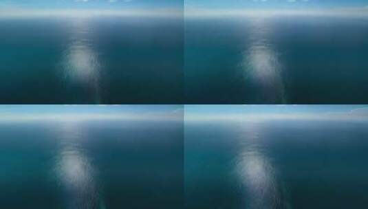 三维航拍平静的海面大海蓝色22高清在线视频素材下载