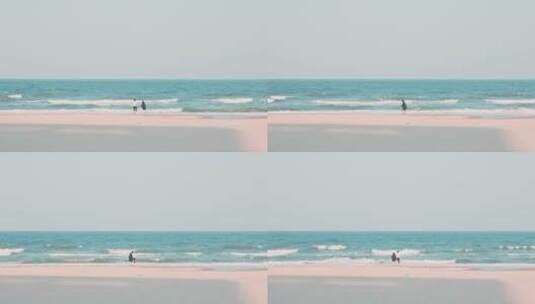 8k实拍夏日的海滩高清在线视频素材下载