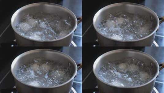 水煮汤圆高清在线视频素材下载