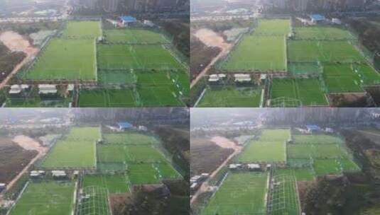 湖南长沙五人制足球场高清在线视频素材下载