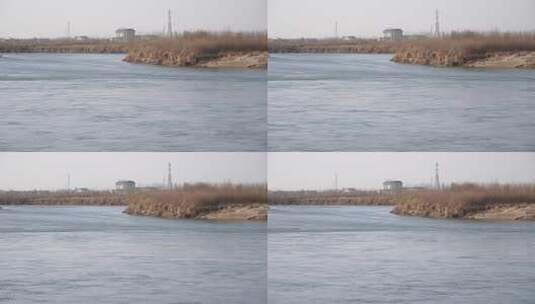 大气 唯美 河流 河道 水面高清在线视频素材下载