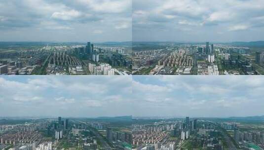杭州未来科技城核心区延时高清在线视频素材下载