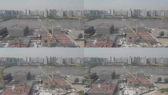 华为广州研发中心（在建）高清在线视频素材下载