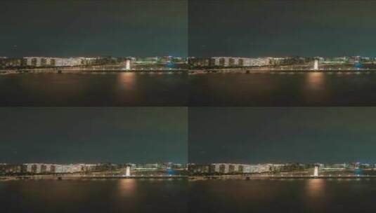 浙江杭州城市风格航拍移动延时竖屏高清在线视频素材下载