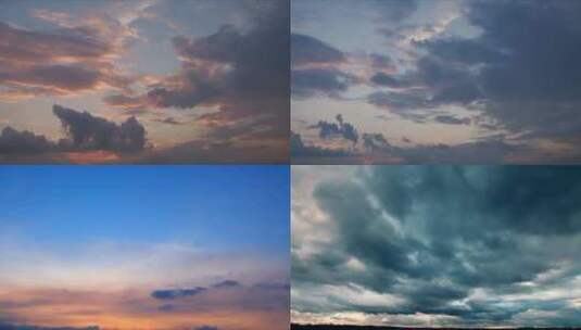 【合集】美丽的云层高清在线视频素材下载
