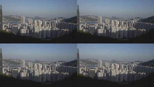 香港东区建筑空镜高清在线视频素材下载