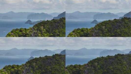 菲律宾El Nido Palawan的岛高清在线视频素材下载