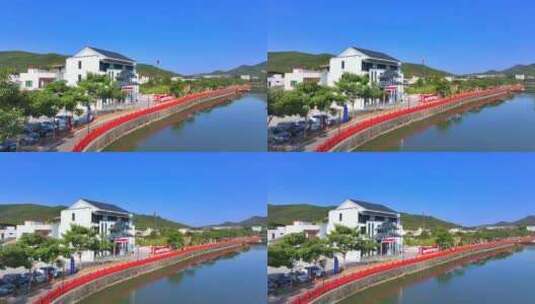 惠州惠东白盆珠横江村村委高清在线视频素材下载