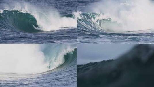 海面浪花 惊涛骇浪 合集高清在线视频素材下载