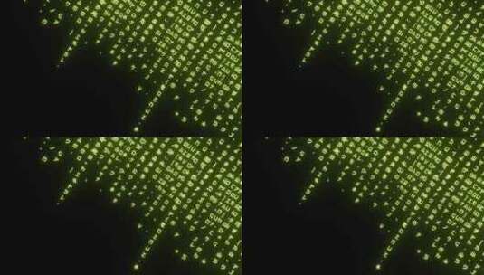 计算机、矩阵、数据、数字高清在线视频素材下载