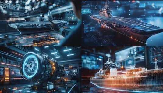 4k高清军事装备武器装备大国重器航母战斗机高清在线视频素材下载