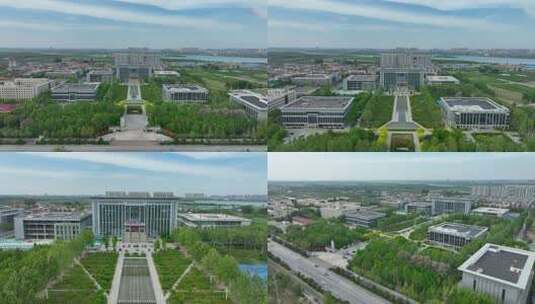 河北省委党校高清在线视频素材下载