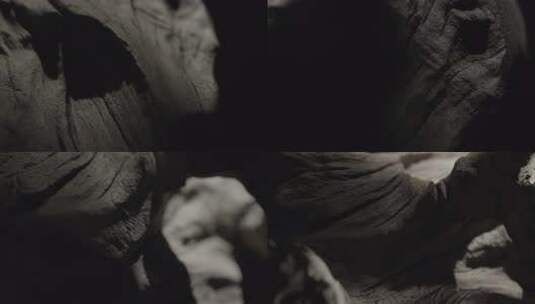 木头纹理艺术美感高清在线视频素材下载