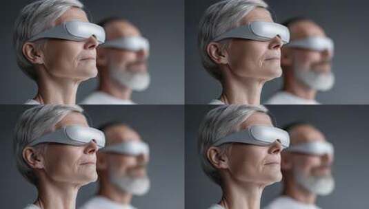 未来科技赋能银发族探索数字新视界高清在线视频素材下载