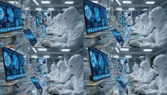 医疗智慧医疗科技医疗未来医院AI医疗健康高清在线视频素材下载