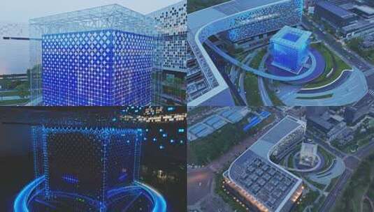 成都超级计算机中心科技智能AI算力中心高清在线视频素材下载