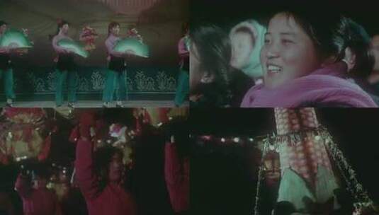 60年代人民公社庆丰收高清在线视频素材下载