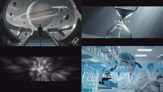 科技发展概念开场片头企业励志宣传片混剪高清AE视频素材下载