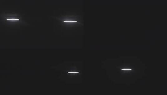 隧道黑暗中快速移动的灯光光线高清在线视频素材下载