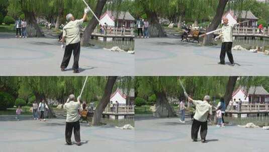 可用于城市宣传片的市民风貌高清在线视频素材下载