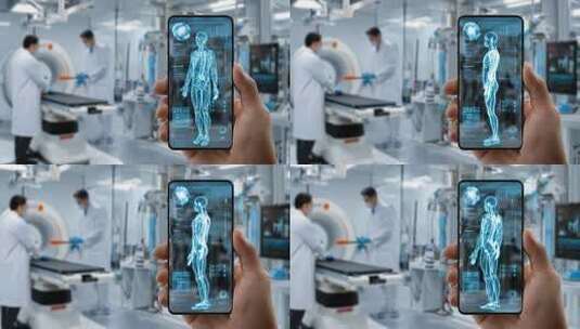 医疗智慧医疗科技医疗未来医院AI医疗健康高清在线视频素材下载